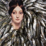 Classical Paintings Covered with Colorful Elements-1