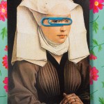 Classical Paintings Covered with Colorful Elements-5