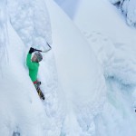 Climbing a Waterfall in British Columbia by Wiktor Skupinski Climbing a Waterfall in British Columbia by Wiktor Skupinski