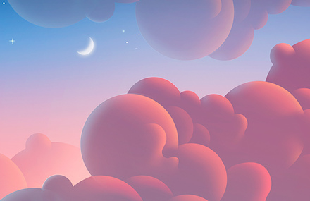Clouds Illustrations by Aaron Campbell