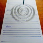 Curved Notebook Lines Reliefs-2
