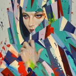 Graphic and Colorful Portraits by Erik Jones -8