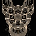 Hypnotic Digital Lines Portraits-13