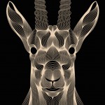 Hypnotic Digital Lines Portraits-14