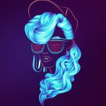 Hypnotic Digital Lines Portraits-4