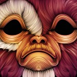 Hypnotic Digital Lines Portraits-6