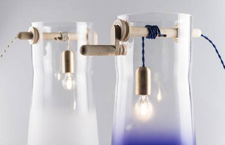 Lamp Well by MEJD Studio
