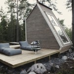 Micro Wooden Cabin Architecture by Robin Falck