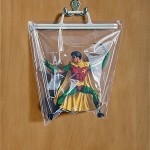 Paintings of Super Heroes in Plastic Pocket -10