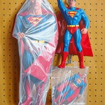 Paintings of Super Heroes in Plastic Pocket -13