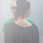 People Behind Perforated Screen-12