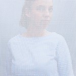 People Behind Perforated Screen-7