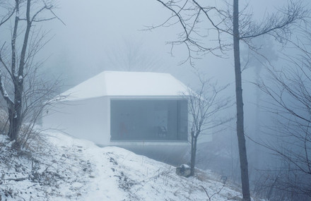 White Polygonal Pavilion