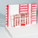 Pop Up Paper Architecture Made With Laser Cut-0
