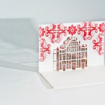 Pop Up Paper Architecture Made With Laser Cut-2