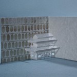 Pop Up Paper Architecture Made With Laser Cut-8