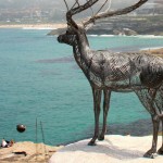 Steel Animal Sculptures on The Beach-2
