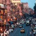 Street scene, Calcutta, India, 1996