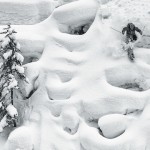 Straight Down on Mount Baker Washington by Grant Gunderson Straight Down on Mount Baker Washington by Grant Gunderson