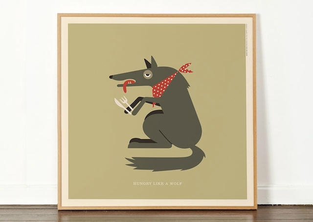 Wild Animals And Music Posters-13