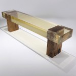 Wood Fossil Bench-1