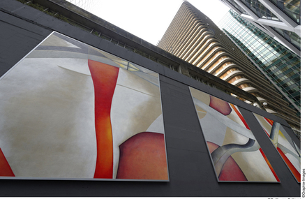 La peinture monumentale de Guillaume Bottazzi devient la 70ème oeuvre d’art du parcours artistique de La Défense