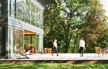 With P.A.T.H., Philippe Starck and Riko launch a collection of prefabricated homes with high eco-technology systems.