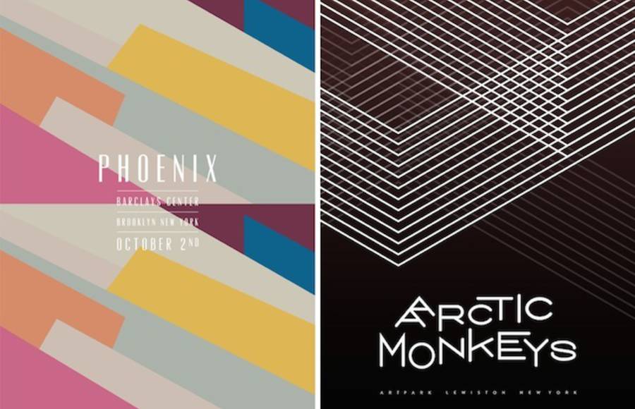 Graphic Music Bands Posters