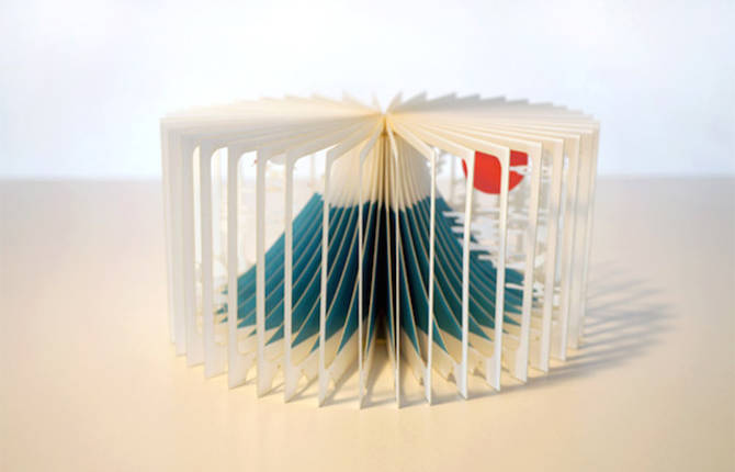 360 Degrees Stories Cut Into Paper Books