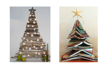 Several Creative Ideas for Christmas Decoration Made of Eco Materials