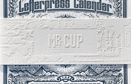 2015 Letterpress Calendar