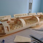 Detailed Boeing 777 Made of Paper_2