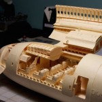 Detailed Boeing 777 Made of Paper_3