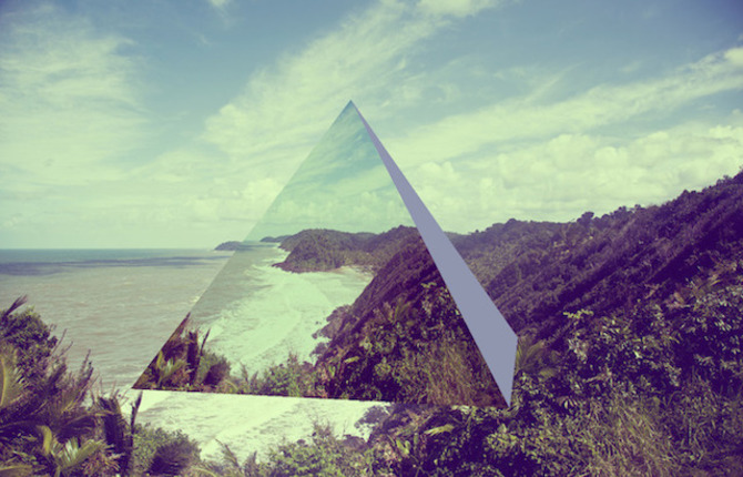 Geometric Mirrors Above Landscapes