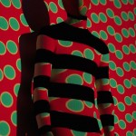 Stripes and Polka-Dots Projection Portraits-6