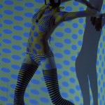 Stripes and Polka-Dots Projection Portraits-7