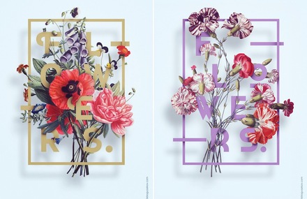 Visual Floral Posters