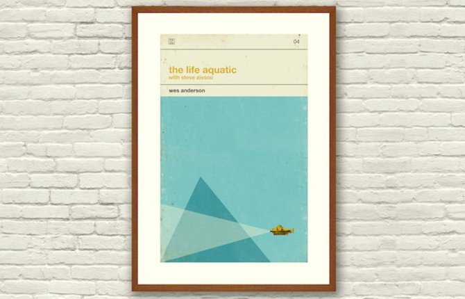 Redesigned Wes Anderson’s Movie Posters