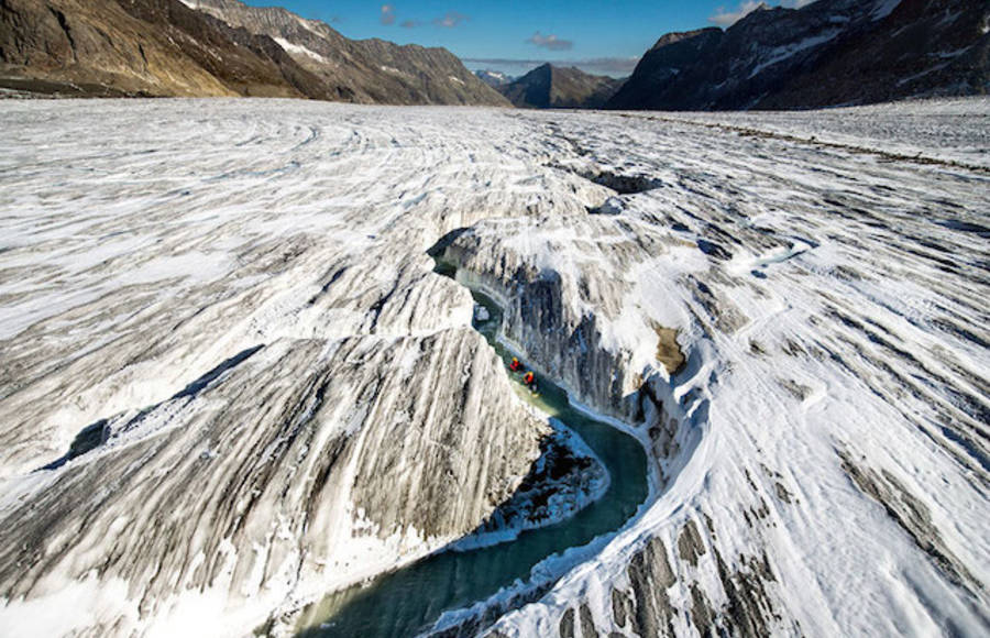 Glacial Hydrospeed in Switzerland