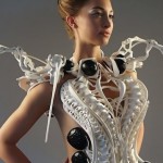 3D Printed Skeleton Spider Dress-0