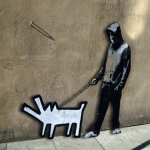 Banksy Street Art in Animated GIF2