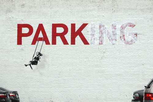 Banksy Street Art in Animated GIF4