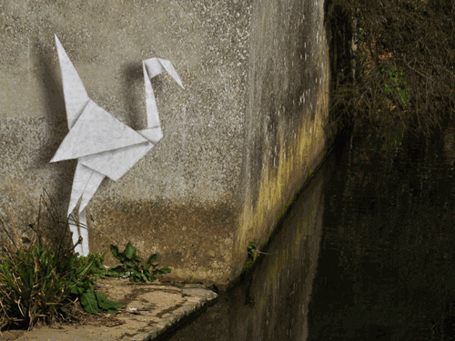 Banksy Street Art in Animated GIF7