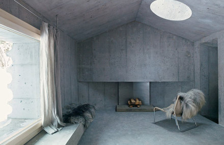 Concrete Cabin by Nickisch Sano Walder