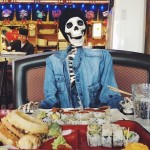 Fashionable Skeleton Girl Photography-12