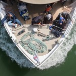 High-Angle Shot of People in a Boat-10