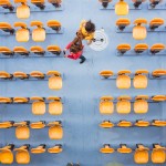 High-Angle Shot of People in a Boat-3