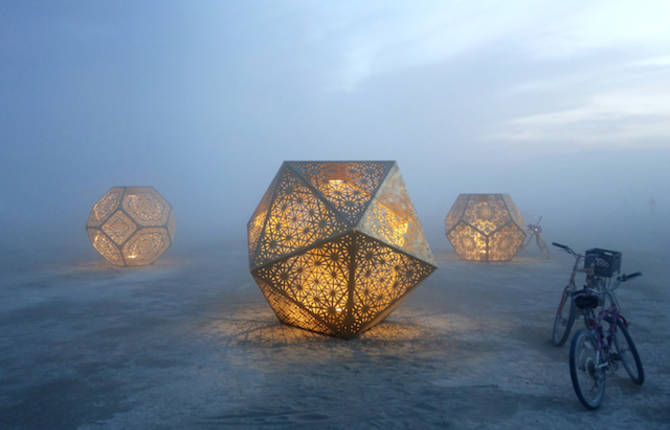 Hybycozo Polyhedrons Sculptures