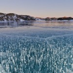 Lake Druzhby in Antarctica by Stu Shaw