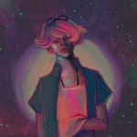 Morose Glittery Portraits-1